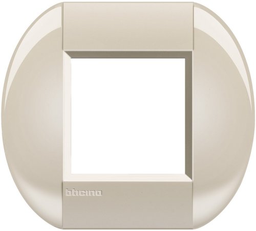 Рамка овальная Legrand BTicino LivingLight 2 мод Кремовый  картинка